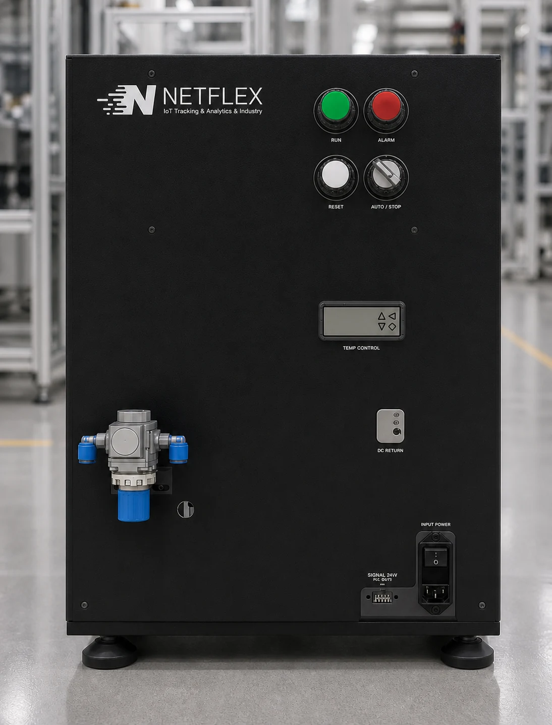 Blade-type hopper feeder front panel